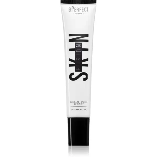 BPerfect Skin Fusion Skincare Infused Skin Tint make-up cu textura usoara pentru un look natural culoare 30 Deep Cool 30 ml
