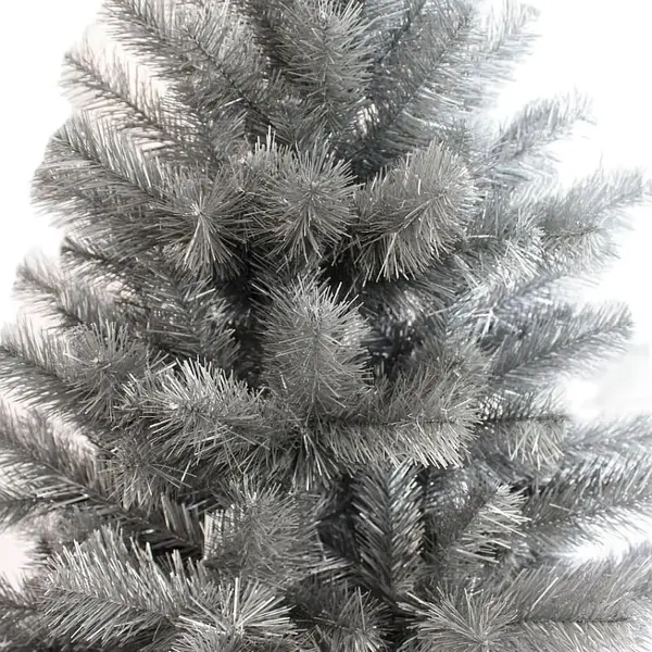 Brad artificial imperial grey 180 cm, 69 ramuri, 333 ace coroana bogata si uniforma