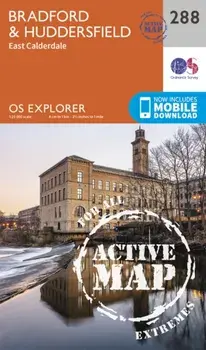 Bradford and Huddersfield. September 2015 ed, Sheet Map/Ordnance Survey