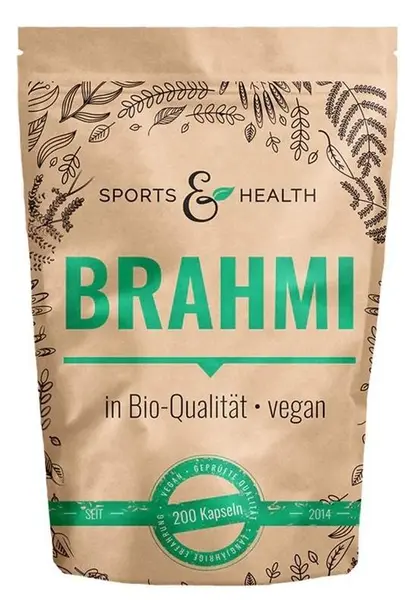 Brahmi, 500 mg, 200 capsule, Sports & Health Solutions