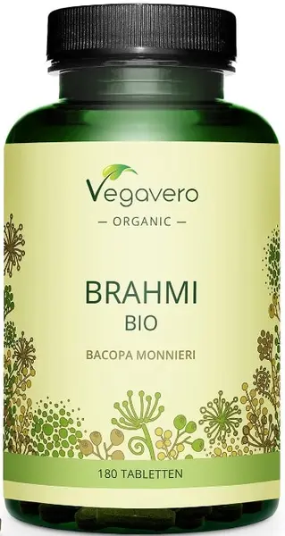 Brahmi Bio, 180 tablete, Vegavero