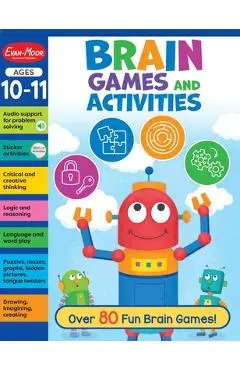 Brain Games and Activities, Ages 10 - 11 Workbook - Evan-moor Corporation