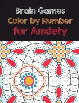Brain Games Color by Number for Anxiety: Adult Coloring Book by Number for Anxiety Relief, Scripture Coloring Book for Adults & Teens Beginners, Books, Paperback/Rns Coloring Studio