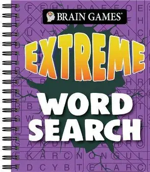 Brain Games - Extreme Word Search (Purple), Spiral/***