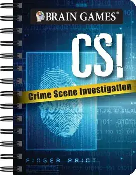 Brain Games Mini Csi: Crime Scene Investigations, Spiral/***