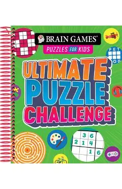 Brain Games Puzzles for Kids - Ultimate Puzzle Challenge - Publications International Ltd