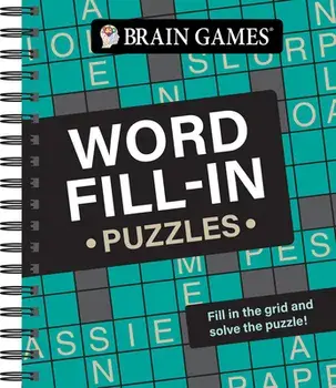 Brain Games - Word Fill-In Puzzles, Spiral/***