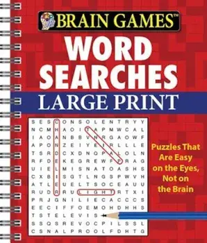 Brain Games Word Searches Large Print, Paperback/Editors of Publication International