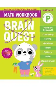 Brain Quest Math Workbook: Pre-Kindergarten - Workman Publishing