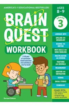 Brain Quest Workbook: 3rd Grade Revised Edition - Workman Publishing