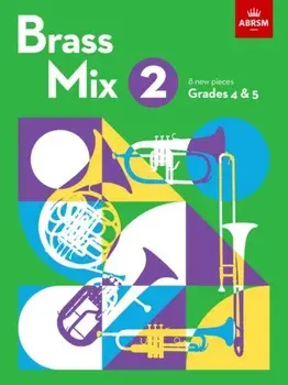 Brass Mix, Book 2. 8 new pieces for Brass, Grades 4 & 5, Sheet Map/***