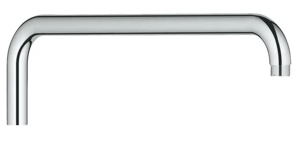 Brat dus fix Grohe Rainshower 14047000, pentru sisteme dus aparente, 340 mm, iesire 1/2 inch, Crom