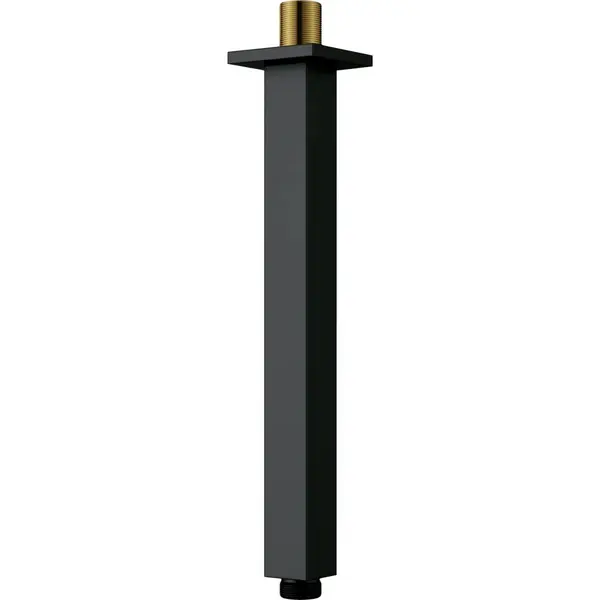 Brat dus vertical 250 mm, culoare negru, Deante Cascada