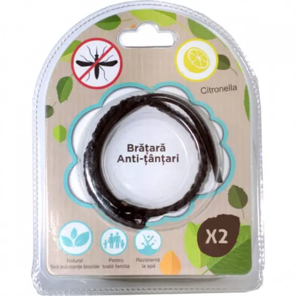 Bratara Anti-Tantari Piele Action 2 buc