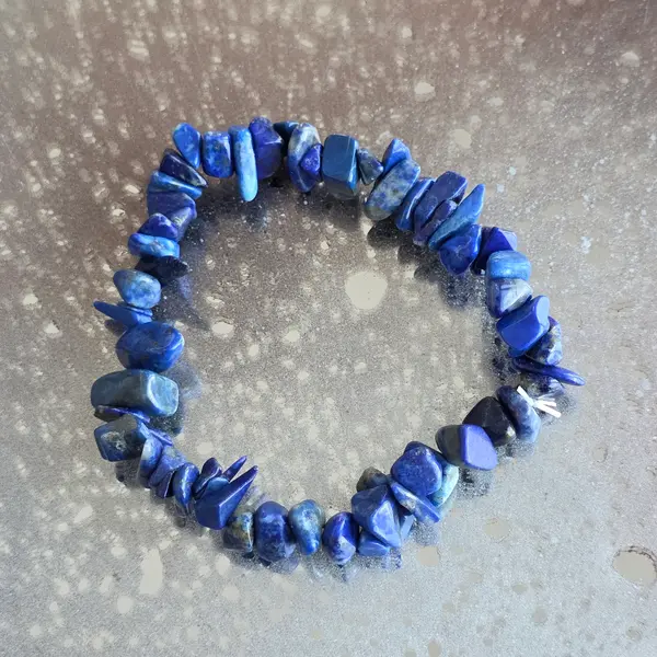 Bratara chipsuri lapis lazuli