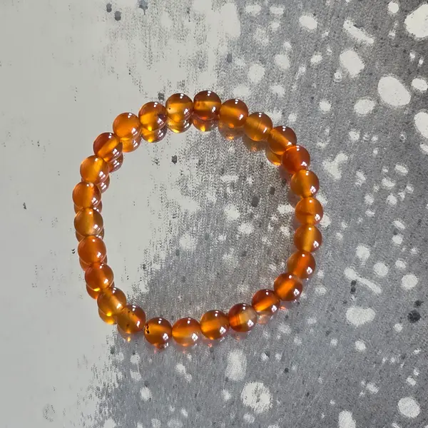 Bratara copii carneol 6 mm