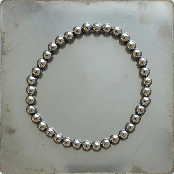 Bratara copii hematit 4 mm