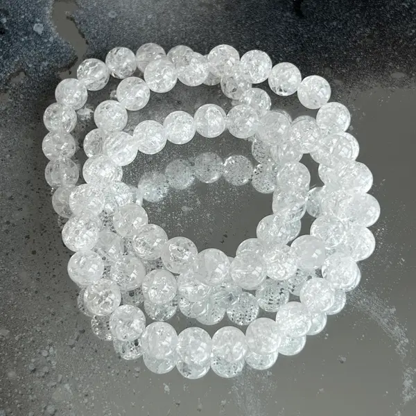 Bratara cuart crushed 8 mm