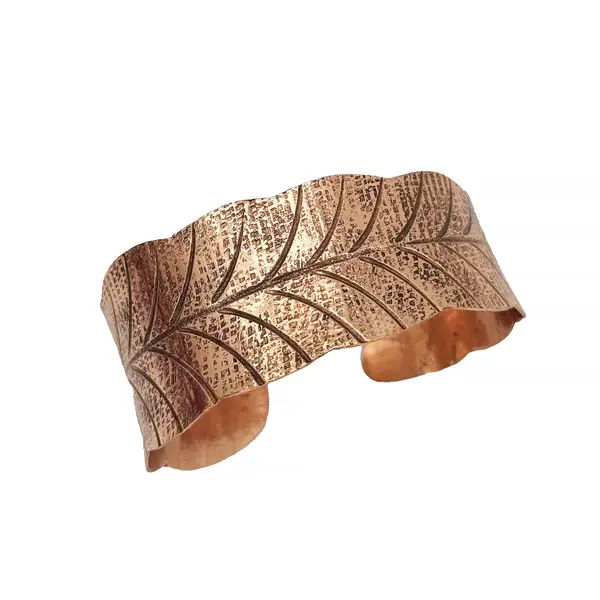 Bratara cupru Leaf Vine # 8