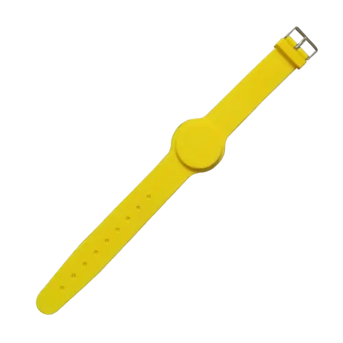 Bratara de proximitate MIFARE (13.56MHz), silicon galben CSW-MF13-Y
