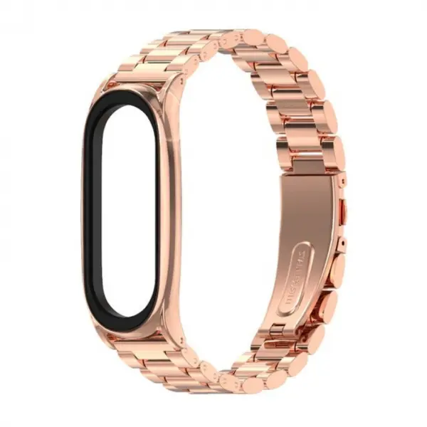 Bratara de schimb din metal cu zale mari pentru smartband Xiaomi Mi Band 7
