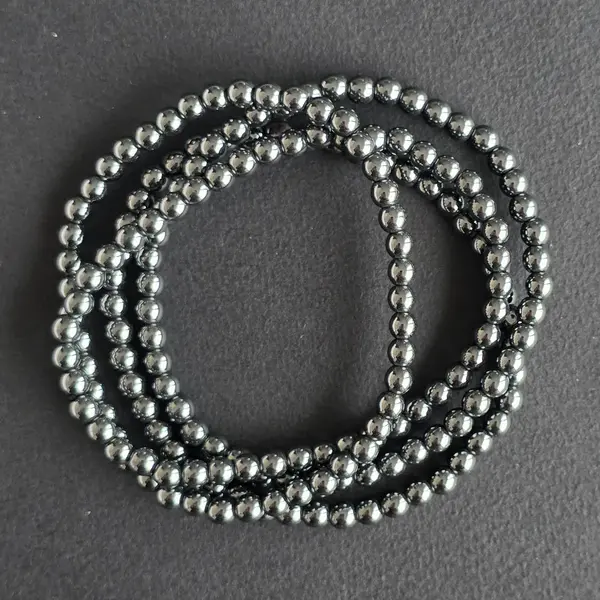 Bratara hematit 4-5 mm
