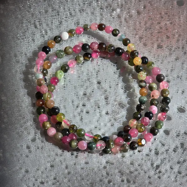 Bratara mix turmalina 4 mm