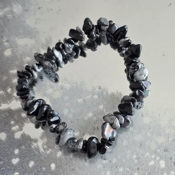 Bratara obsidian zapada chipsuri