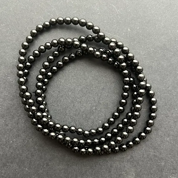 Bratara onix negru 4 mm