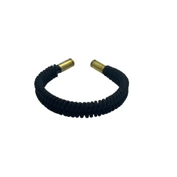 Bratara Paracord Rattle Negru Drop Zone - M