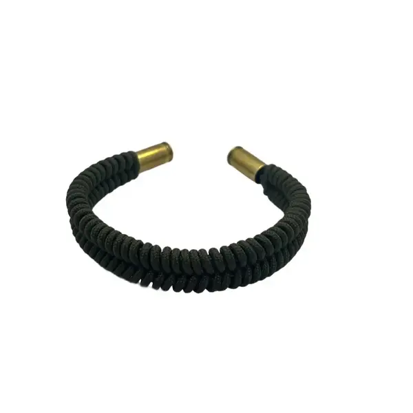 Bratara Paracord Rattle Olive Drop Zone - S