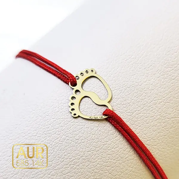 Bratara Picioruse Aur 14K