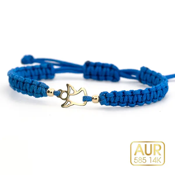 Bratara snur Ingeras Aur 14K