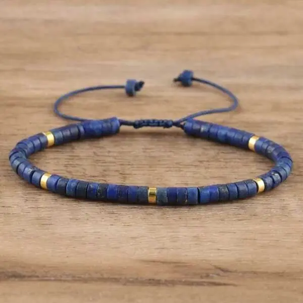 Brățară subțire cu lapis lazuli