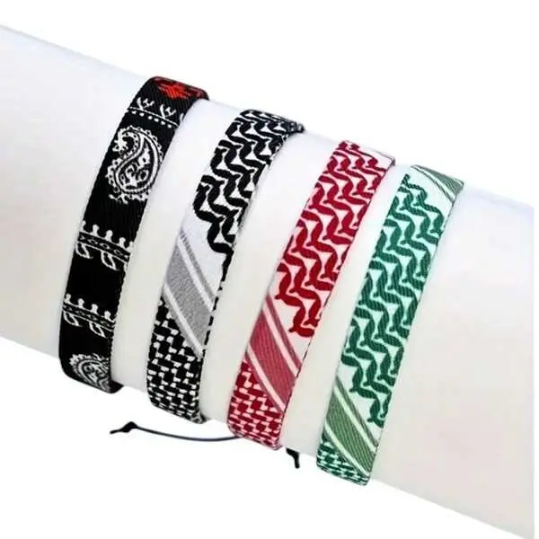 Brățări țesute cu design oriental