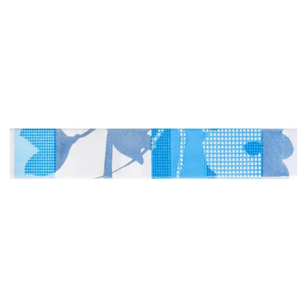 Brau decorativ faianta baie / bucatarie Living Fiore Azul 5 x 31.6
