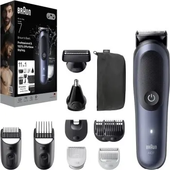 Braun All-In-One Series 7 AIO7540 set pentru îngrijirea părului, a bărbii și a corpului 11în1