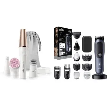 Braun Face SE912 & All-In-One Series 7 set pentru ten, păr și barbă