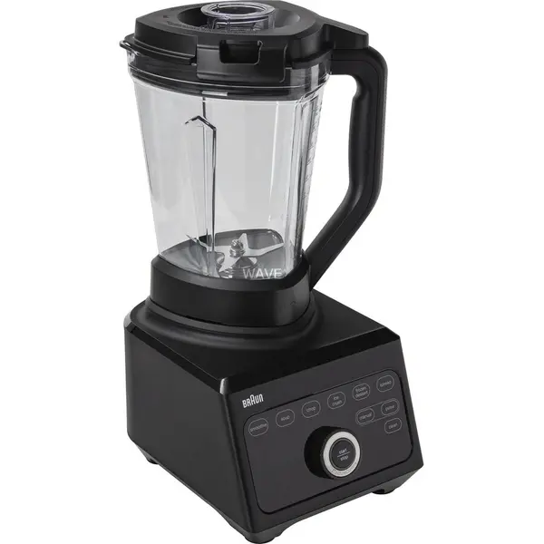 Braun Houshold Blender cu carafa Braun PowerBlend 9 JB 9040, 1600 W, 45000 RPM, 3 l, 18 programe, Negru