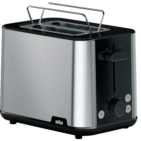Braun Houshold Prajitor de paine Braun Household Toaster PurShine HT 1510 BK, 900W, 2 felii