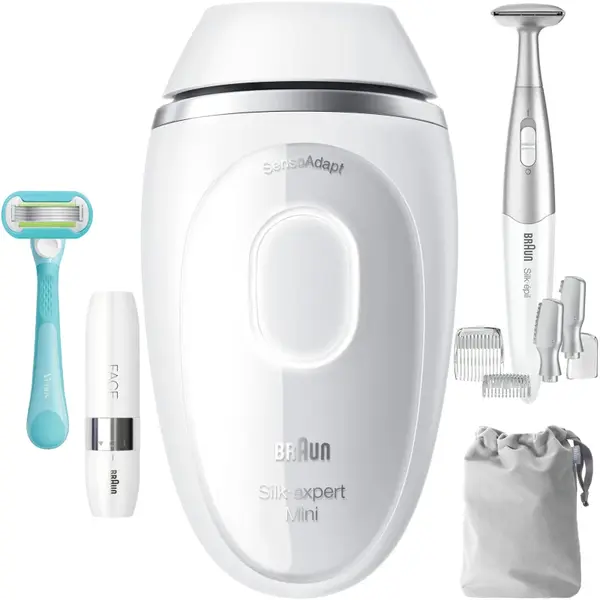 Braun IPL Silk·expert Mini PL1115 epilator IPL pentru corp, față, zona inghinală și axile 1 buc