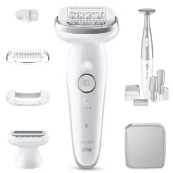 Braun Silk-épil 9 9-241 epilator cu cap complet flexibil pentru depilare umedă și uscată