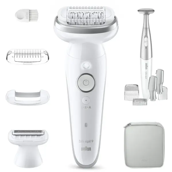 Braun Silk-épil 9 9-241 epilator cu cap complet flexibil pentru depilare umedă și uscată 1 buc