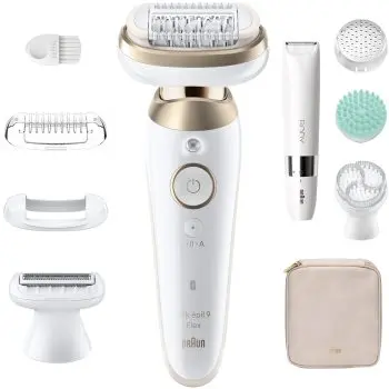 Braun Silk-épil 9 Flex SkinSpa 9-481 3D epilator cu cap complet flexibil pentru depilare umedă și uscată