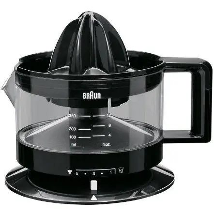 BRAUN Storcator de citrice Braun Multiquick 3 CJ3000, CJ3000.BK, 20W, 0.35 l, Negru