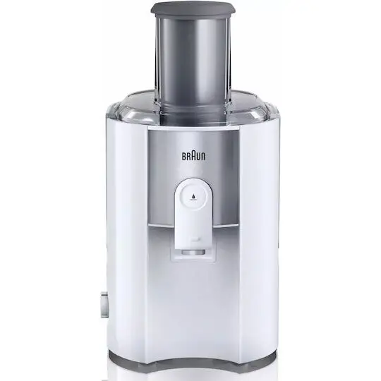 BRAUN Storcator de fructe Braun J500WH, 900W, recipient suc 1.25 l, recipient pulpa 2 l, 2 Viteze, Alb