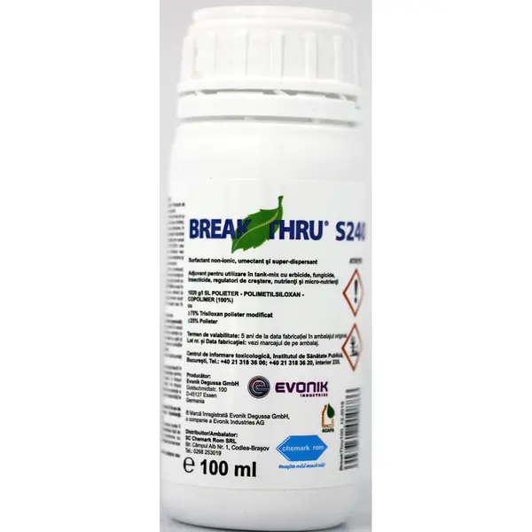 Break Thru S240 100 ml adjuvant pesticide Evonik - Default Title