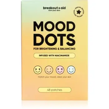 breakout + aid MOOD DOTS plasturi pentru piele problematică cu niacinamidă