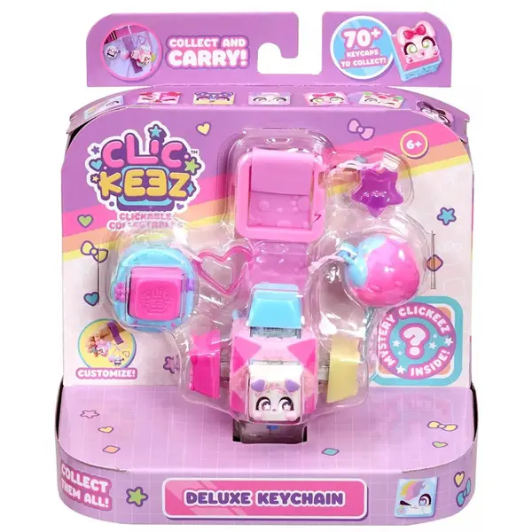 Breloc Clickeez Deluxe, 13 accesorii