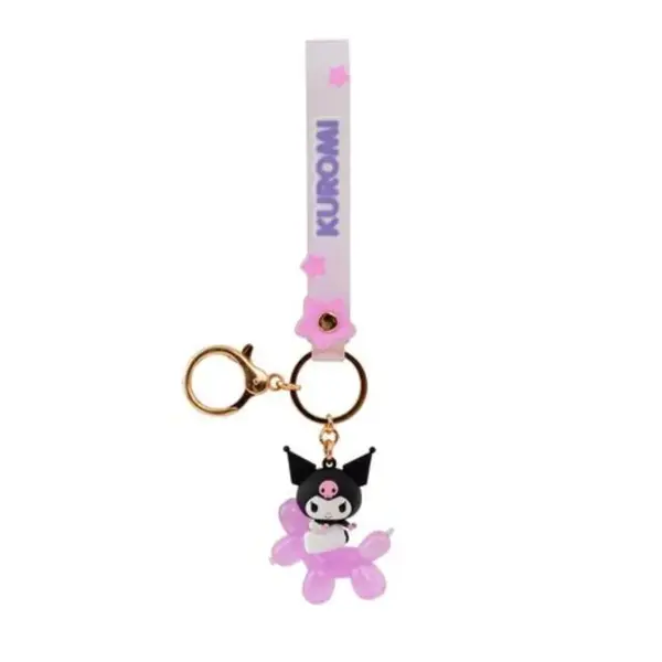 Breloc cu Bratara Sanrio Hello Kitty and Friends - Balloon Series - Kuromi